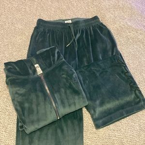 Dark Green Sweat Suit